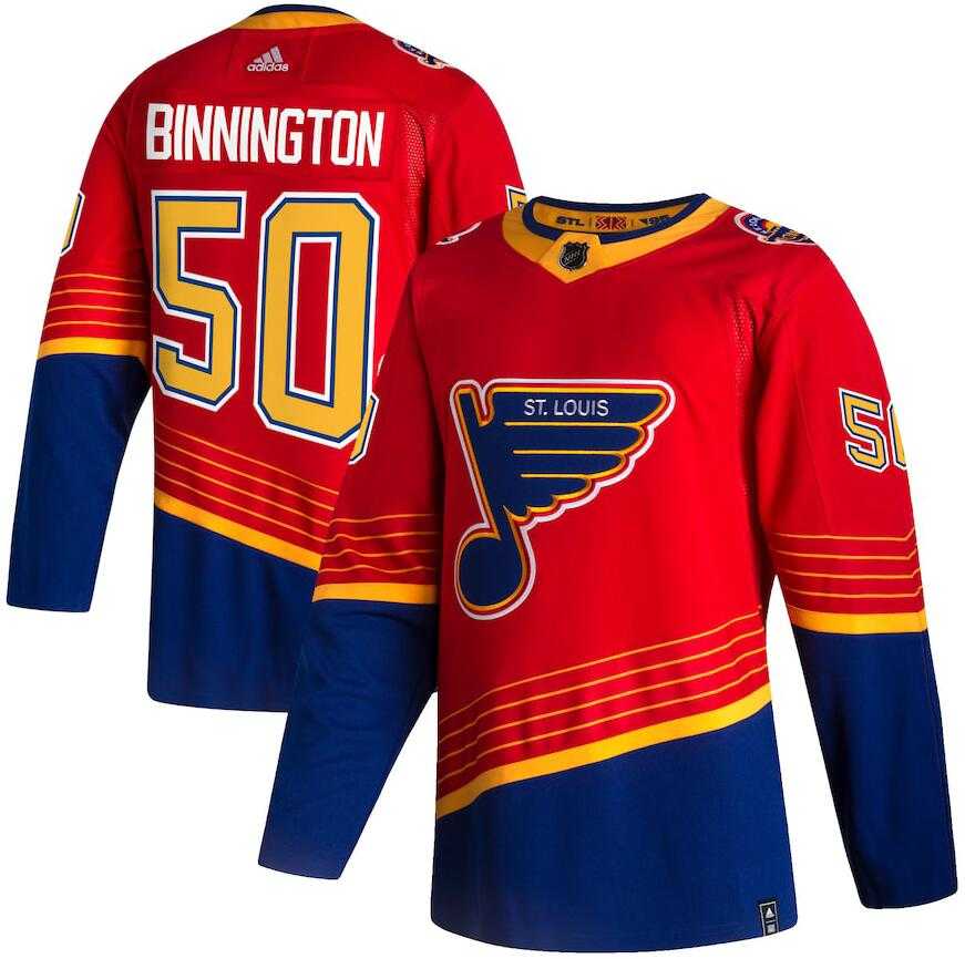 Blues 50 Jordan Binnington Red 2020-21 Reverse Retro Adidas Jersey Dzhi,We sell and wholesale Blues 50 Jordan Binnington Red 2020-21 Reverse Retro Adidas Jersey Dzhi on line form chian!